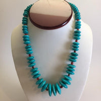 GRADUATED TURQUOISE NECKLACE